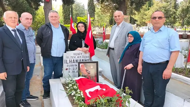 Şehit Astsubay İlhan Hamlı'nın mezarı başında anma programı düzenlendi