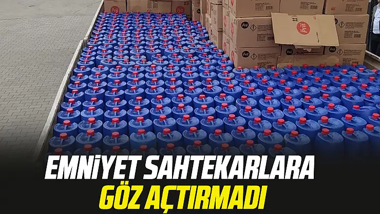 Emniyet Sahtekarlara Göz Açtırmadı