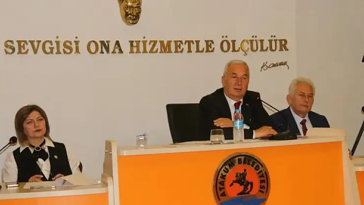 Atakum'da meclis toplandı