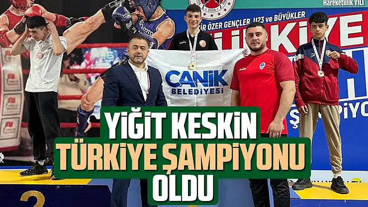 Yiğit Keskin Türkiye Şampiyonu Oldu