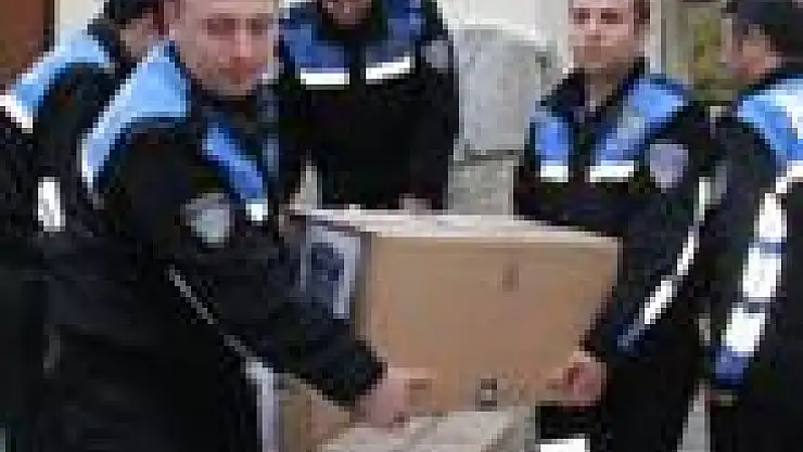 Samsun polisinden Şırnak'a destek