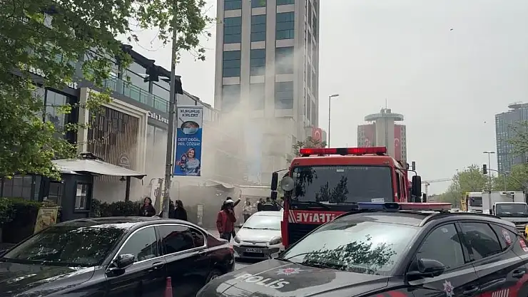 Restoranda Yangın Telaşı