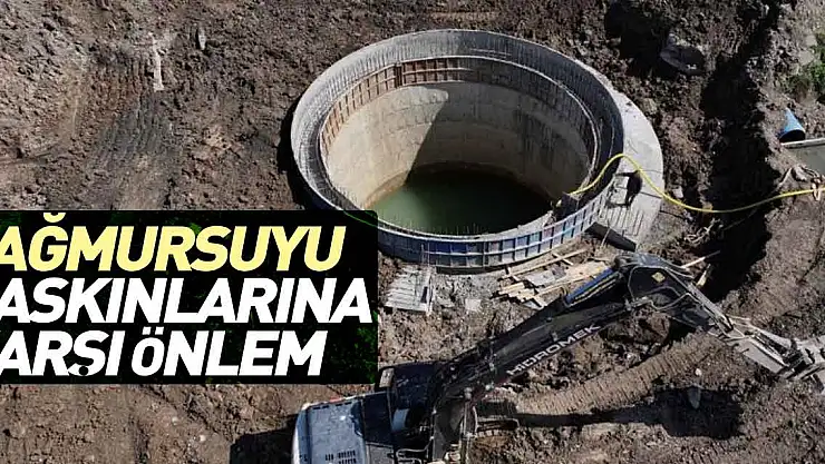 Yağmursuyu baskınlarına önlem