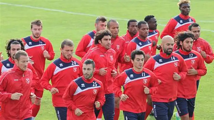 Samsunspor'da Gaziantep hazırlıkları sürüyor