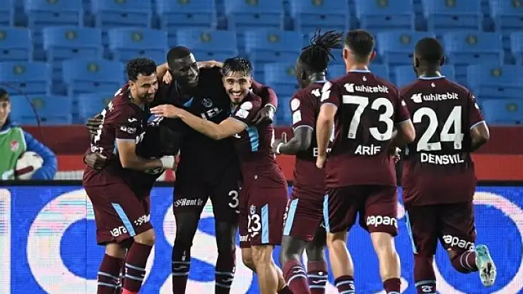 Trabzonspor, konuk ettiği Gaziantep FK'yi mağlup etti