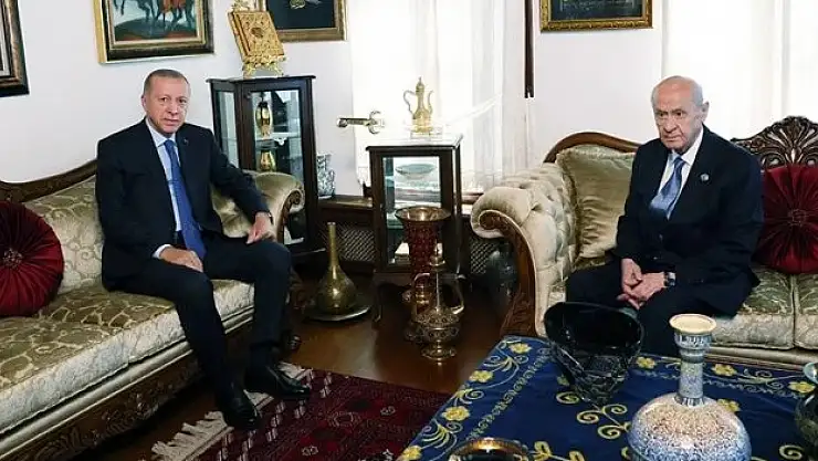 Cumhurbaşkanı Erdoğan, MHP Genel Başkanı Bahçeli ile görüşecek
