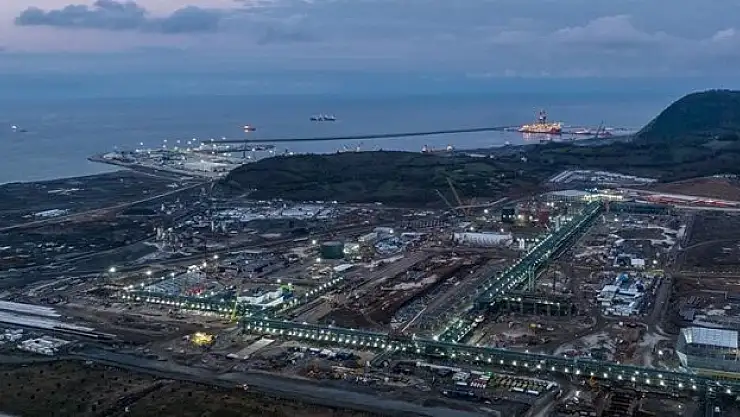 Sakarya Gaz Sahası'nda günlük 4,5 milyon metreküp gaz üretildi