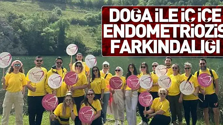 Doğa ile iç içe endometriozis farkındalığı