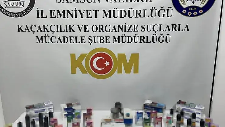 Makaron sigara ele geçirildi