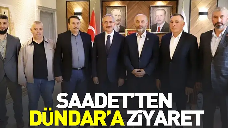 Saadet'ten Dündar'a ziyaret