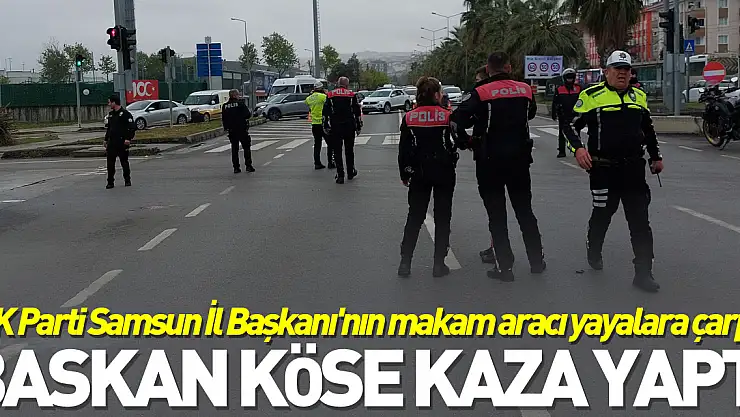 Başkan Köse Kaza Yaptı