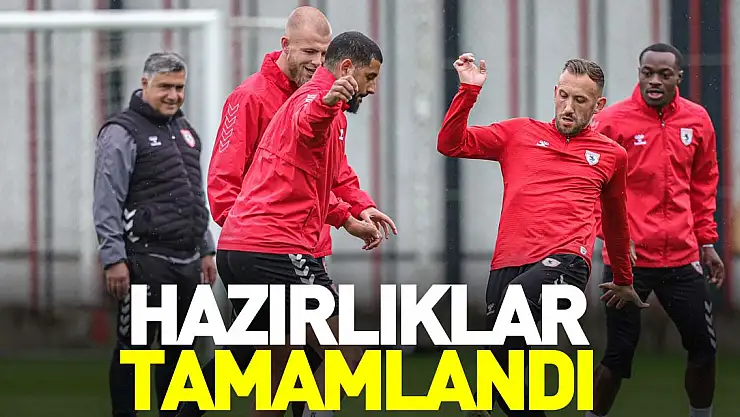 Hazırlıklar tamamlandı