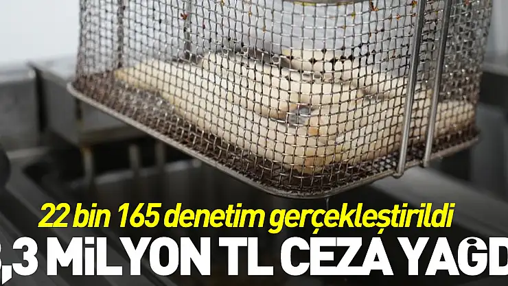 8,3 milyon TL ceza yağdı