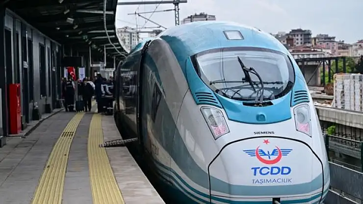 Hızlı tren seferleri başladı