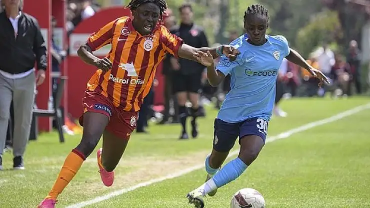 Kadın Futbol Süper Ligi'nde şampiyon Galatasaray oldu