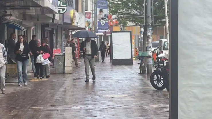 Yüksek kesimlerinde dolu yağışı