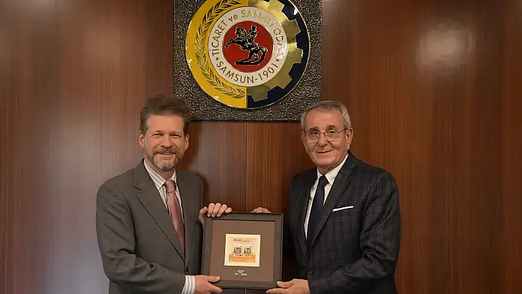 Makedonyalı Elçi'den Başkan Murzioğlu'nu ziyaret