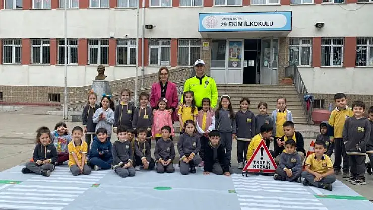 Bafra'da trafik haftası