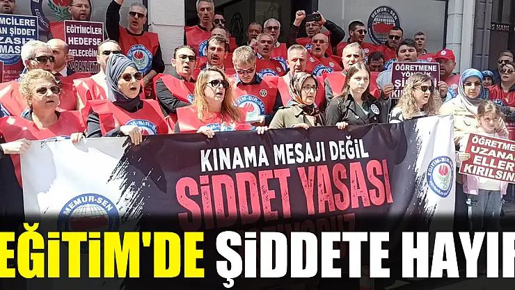 Eğitim'de Şiddete Hayır