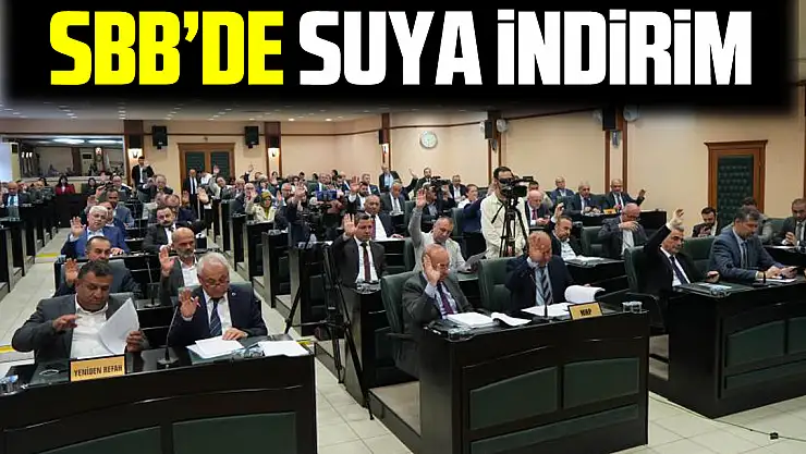 sbb'de suya indirim