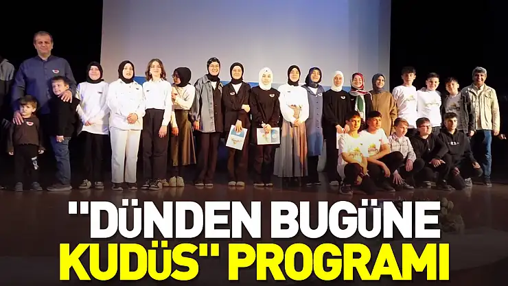 'Dünden Bugüne Kudüs' Programı
