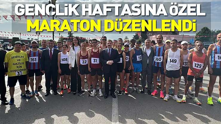 Gençlik Haftasına Özel Maraton Düzenlendi