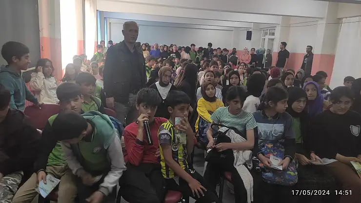Bingöl'de öğrencilere tabiatı koruma eğitimi