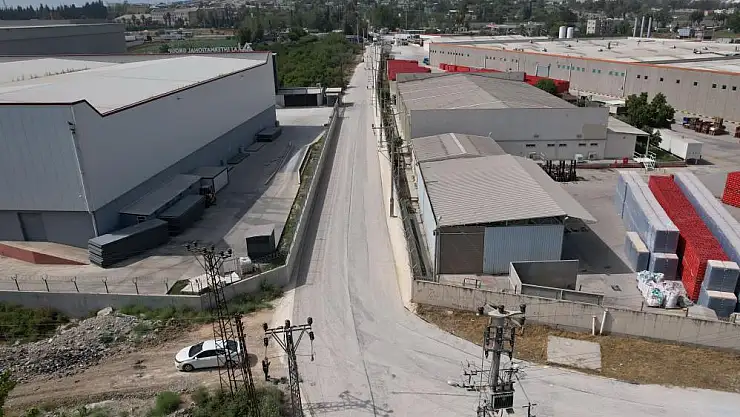 Akdeniz'de asfalt mesaisi