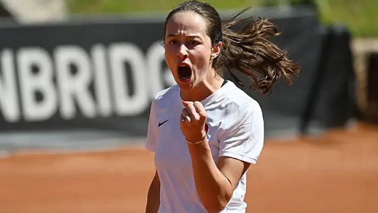 Milli tenisçi Zeynep Sönmez, Fransa Açık'ta ana tabloya yükseldi