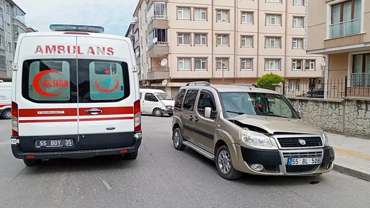 Samsun'da trafik kazası