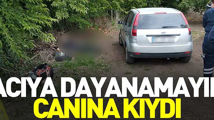 Acıya dayanamayıp canına kıydı