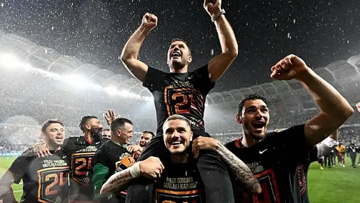 Galatasaray, Süper Lig'de 24. kez şampiyon oldu