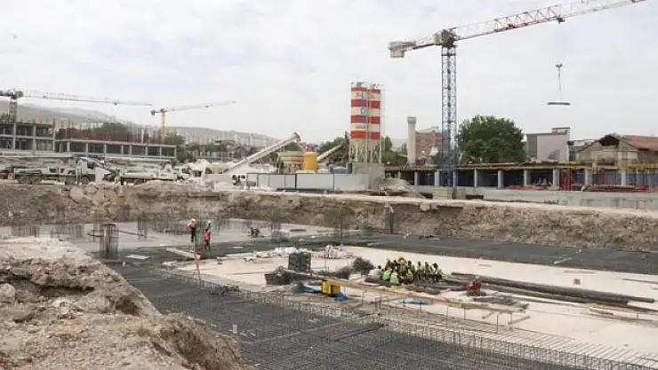 Malatya'da çarşı projesiyle iş yeri ve konutlar inşa ediliyor