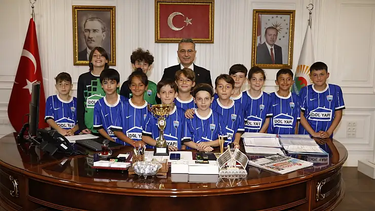 Şampiyon'dan Başkan'a Ziyaret