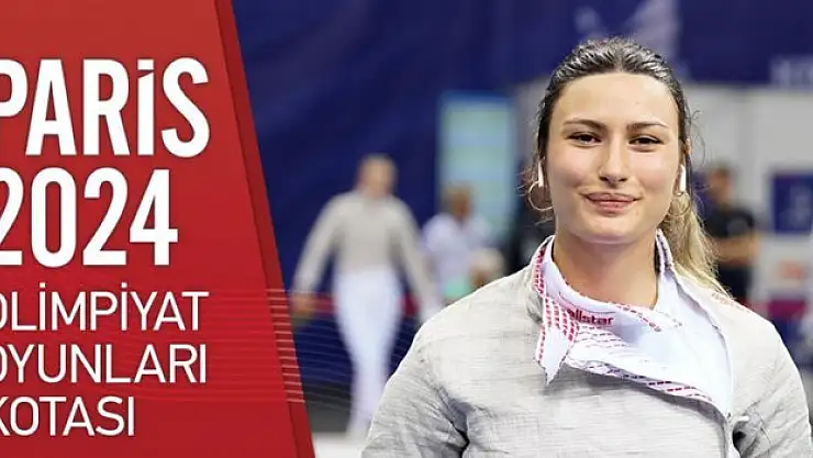 Milli eskrimci Nisanur Erbil, Paris 2024'e kota aldı