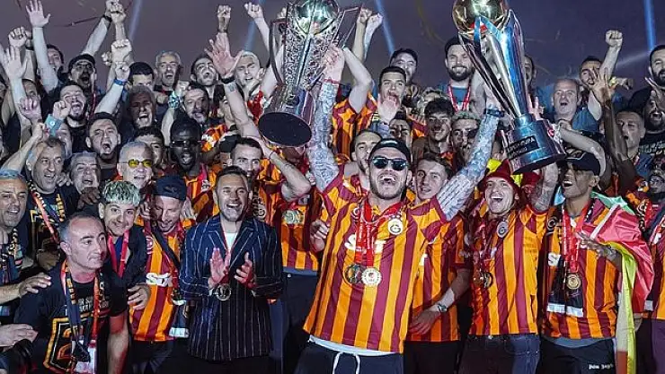 Galatasaray, 24. lig şampiyonluğuyla Avrupa'da ilk 10'da