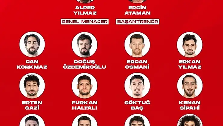 Takımın kamp kadrosu belli oldu