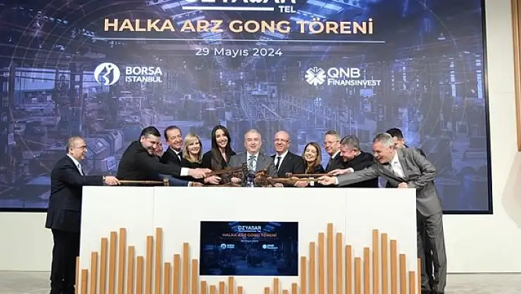Borsa İstanbul'da gong, Özyaşar Tel için çaldı