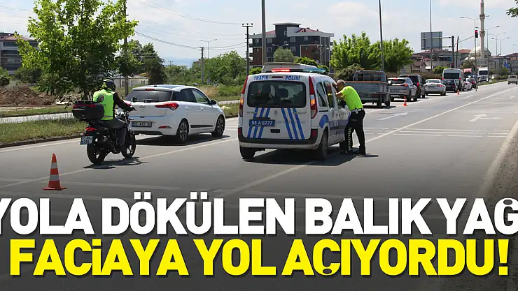 Yola Dökülen Balık Yağı faciaya yol açıyordu!