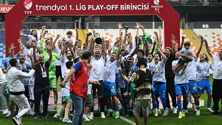 Bodrum FK, Süper Lig'e yükselen üçüncü takım oldu