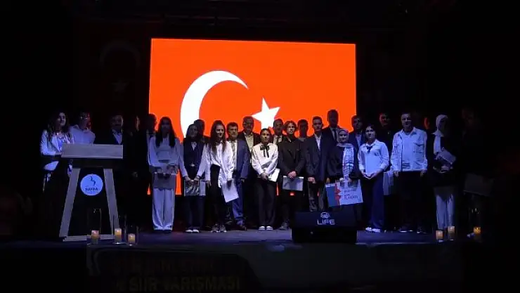 Bafra'da düzenlenen etkinlikte duygulu anlar