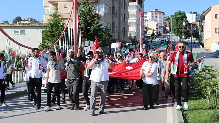 Filistine destek yürüyüşü