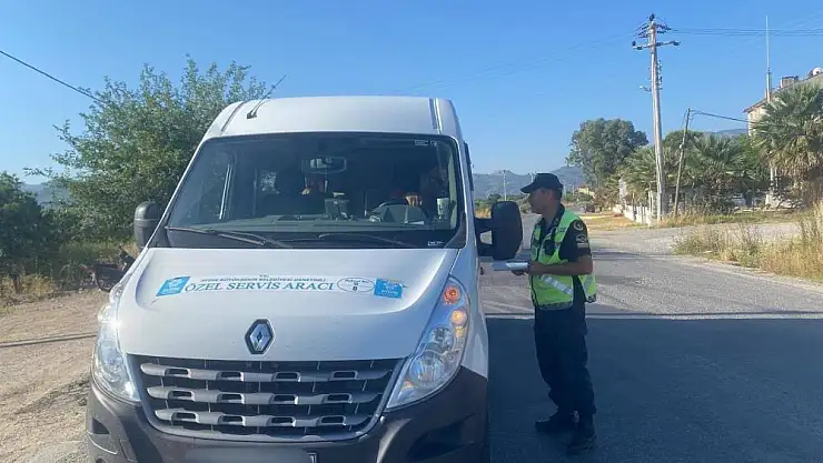 Okul servisleri denetimde