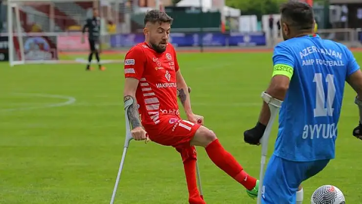 Ampute Milli Futbol Takımı, Azerbaycan'ı 12-1 yendi