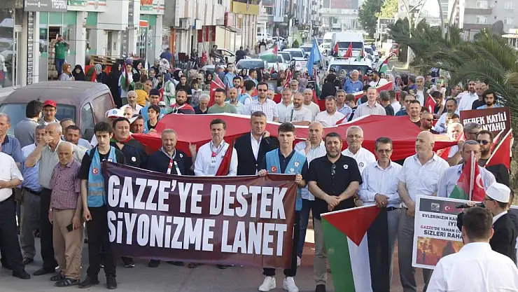 İsrail'e lanet, Filistin'e destek