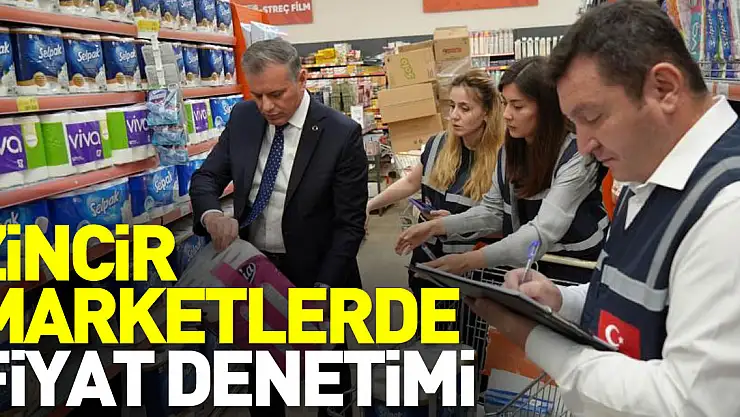 Zincir marketlerde denetim