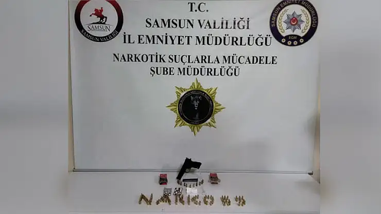 Uyuşturucuyla yakalandı