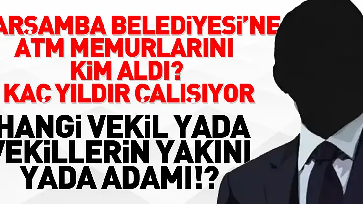 'HANGİ VEKİLİN DANIŞMANI?'