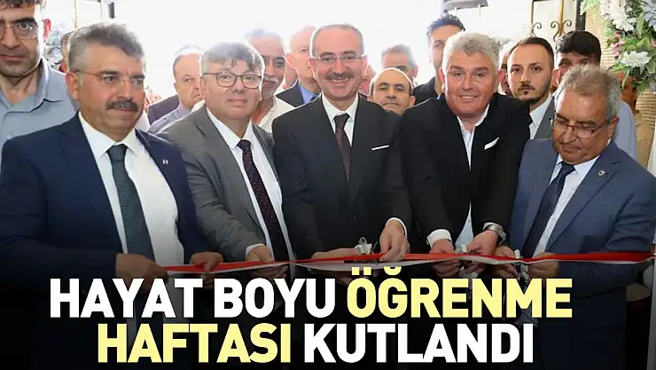 Hayat Boyu Öğrenme Haftası Kutlandı