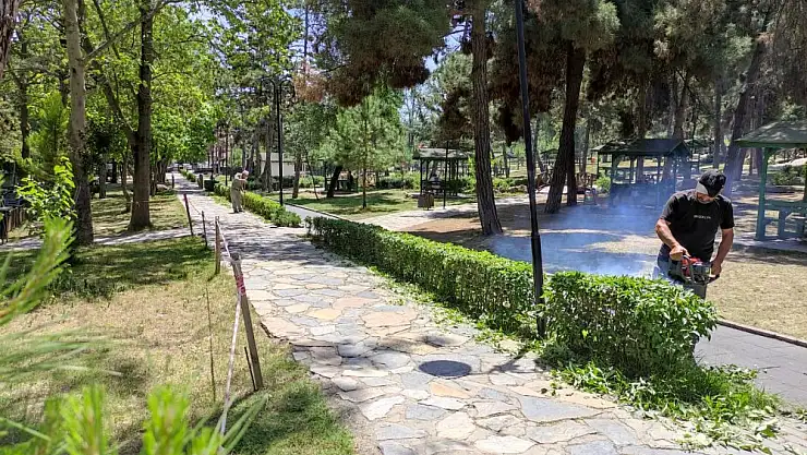 Vezirköprü'de yaz temizliği yapıldı